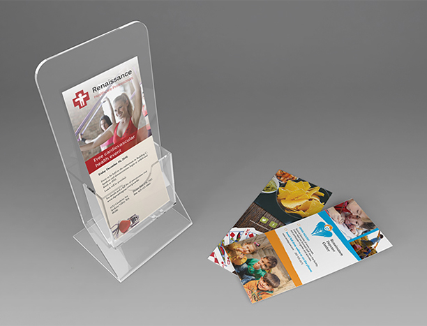 Plastic holder mockup