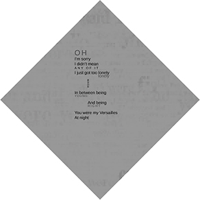 Lyric book individual pages